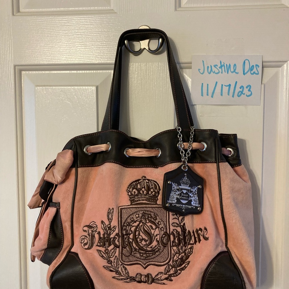 Juicy Couture vintage daydreamer pink and brown